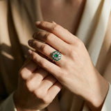 Vintage Ring with Emerald