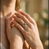 Colourful Crystal Ring