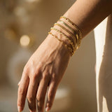 Gold Bracelet Set