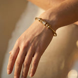 Adjustable Gold Charm Bracelet