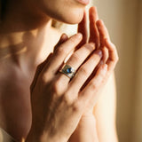 Bohemian Meditation Ring with Gemstone