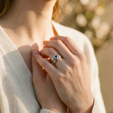 Vintage Blue Ring