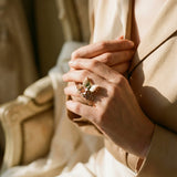 Sparkling Butterfly Ring with Cubic Zirconia