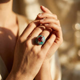 Vintage Multicolour Ring
