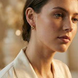 Vintage Intensely Sparkling Gold Earrings
