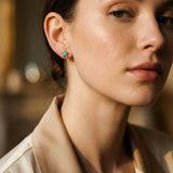 Delicate Floral Clip-On Earrings