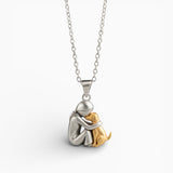 Hugging Pendant Necklace