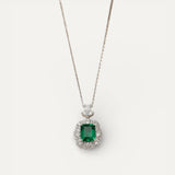 Giselle Emerald Stone Necklace