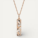 Elegant Silver and Gold Necklace