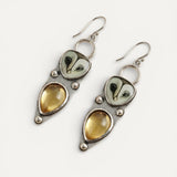 Boho Owl Drop Earrings