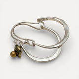 Vintage Silver Hoops
