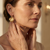 Gold Leaf Earrings