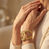 Elegant Double Gold Bracelet