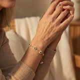 Elegant Green Crystal Bracelet