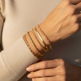 Gold Bracelet Set
