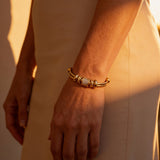 Adjustable Gold Charm Bracelet