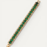 Gold and Green Bracelet