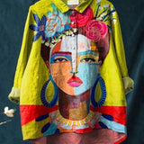 Eleanor| Artistic Portrait Shirt