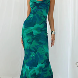 Ainsley - Sleeveless Club Party Bodycon Maxi Dress