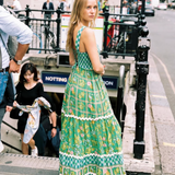 Basil - Sunshine Dreams Boho Maxi Dress