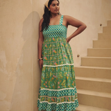 Basil - Sunshine Dreams Boho Maxi Dress