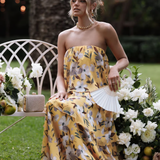 Imara - Effortless Summer Vibes Strapless Dress