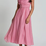 Bellamy - Chic Slanted Elegance Summer Dress