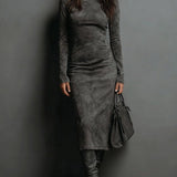 Emma | Long Sleeve Midi Dress