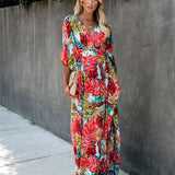 Juniper - Boho Breeze Kimono Maxi Dress