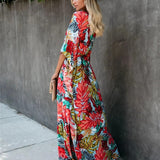 Juniper - Boho Breeze Kimono Maxi Dress