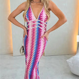 Charlotte - Boho Crochet Beach Tunic Dress