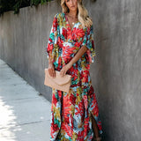 Juniper - Boho Breeze Kimono Maxi Dress