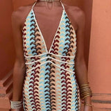 Charlotte - Boho Crochet Beach Tunic Dress