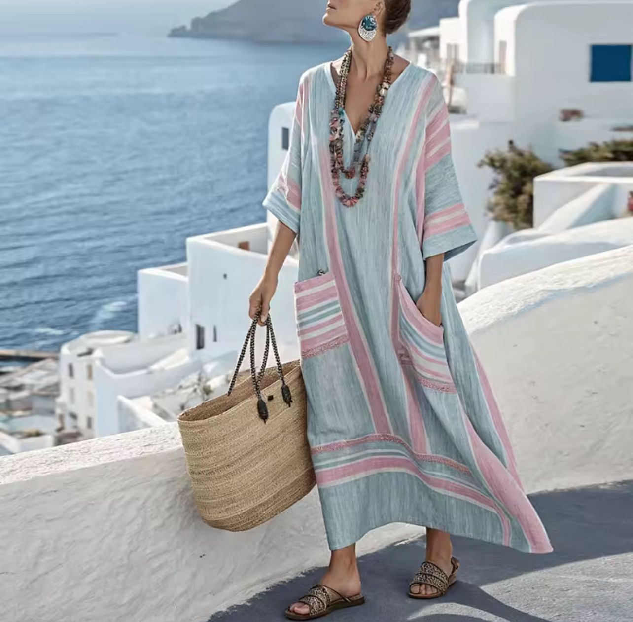 Ellen - Elegant Beach Dress