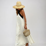 Nicole - Stylish Crossover Neckline Dress